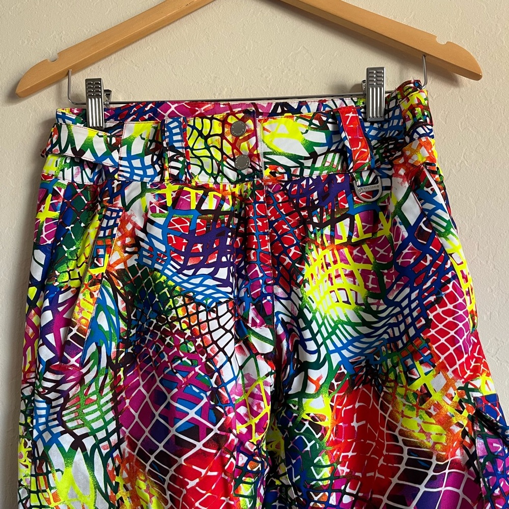 Sunice Multicolor Abstract Pattern Snow Pants - Picture 2 of 7